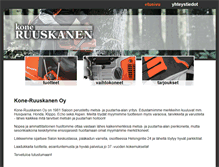 Tablet Screenshot of kone-ruuskanen.fi